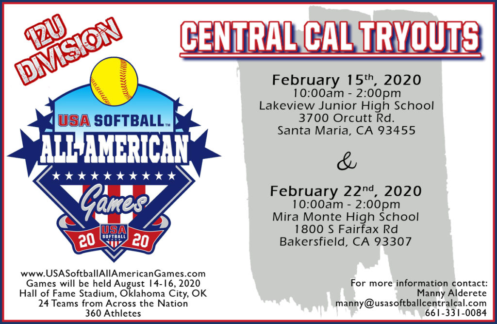 AllAmerican Games « USA Softball of Central California